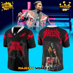 Chris Brown – BREEZY BOWL XX Team Breezy Playmaker Football Jersey