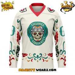 Cincinnati Cyclones X Day of the Dead 2025 Custom Hockey Jersey