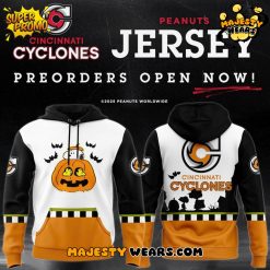 Cincinnati Cyclones x Peanuts Day 2025 Special Hoodie