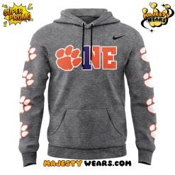 Clemson Tigers ”Now Won” Special Grey Hoodie