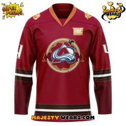Colorado Avalanche x Fourth Wing Night 2025 Custom Hockey Jersey