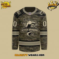 Columbus River Dragons x Military Appreciation Custom Hockey Jersey