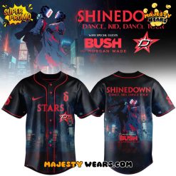 Dallas Stars x Shinedown DanceKidDance Tour 2025 Baseball Jersey