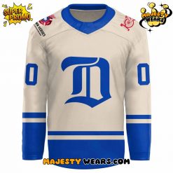 Detroit Red Wings 2025 Hometown Heroes Night Blue Hockey Jersey