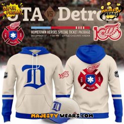 Detroit Red Wings 2025 Hometown Heroes Night Blue Hoodie