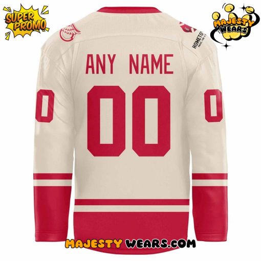 Detroit Red Wings 2025 Hometown Heroes Night Red Hockey Jersey