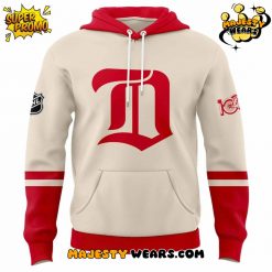 Detroit Red Wings x Sergei Fedorov Signature Red Hoodie