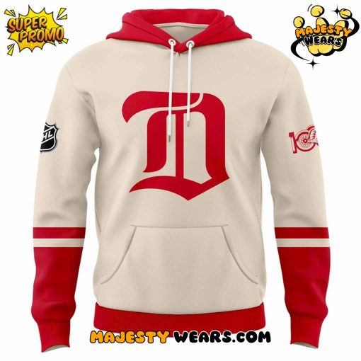 Detroit Red Wings x Sergei Fedorov Signature Red Hoodie