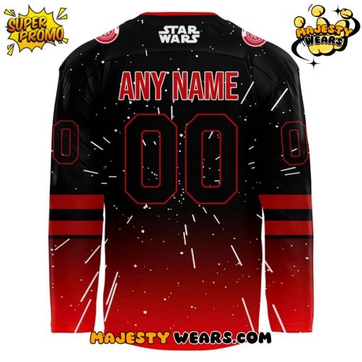 Detroit Red Wings x Star Wars Custom Hockey Jersey