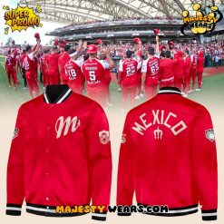 Diablos Rojos del Mexico LMB 2025 New Bomber Jacket