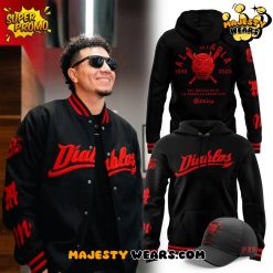 Diablos Rojos del México “Ala Diarla” Special Black Hoodie