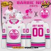 Vancouver Canucks x Barbie Night 2025 Custom Hockey Jersey