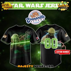 Evansville Otters Star Wars Night 2025 Custom Baseball Jersey