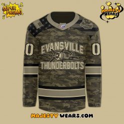 Evansville Thunderbolts x Military Appreciation Custom Hockey Jersey