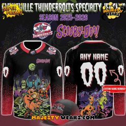 Evansville Thunderbolts x ScooBy-Doo Night 2025 Custom Hockey Jersey