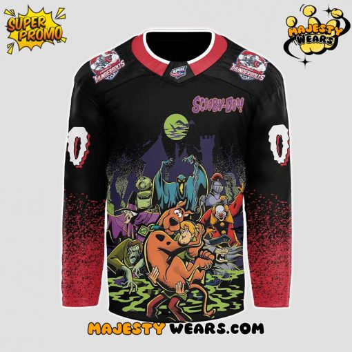 Evansville Thunderbolts x ScooBy-Doo Night 2025 Custom Hockey Jersey