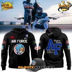 F-16 Fighting Falcon Air Power Legacy Black Hoodie