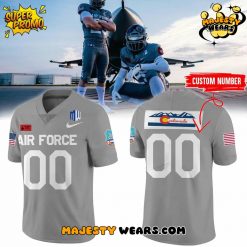 F-16 Fighting Falcon Air Power Legacy Grey Football Jersey