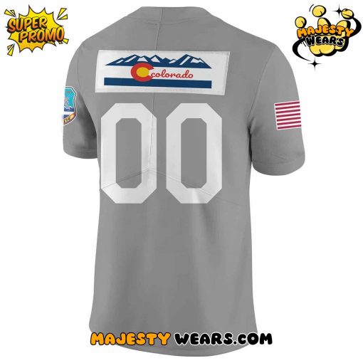 F-16 Fighting Falcon Air Power Legacy Grey Football Jersey