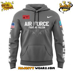 F-16 Fighting Falcon Air Power Legacy Special Grey Hoodie