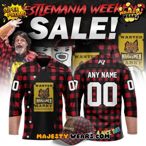 Fayetteville Marksmen 2025 Pro Wrestling Night Specialty Hockey Jersey