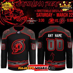 Fayetteville Marksmen x Carolina Reapers Custom Hockey Jersey