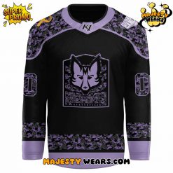 Fayetteville Marksmen x Hockey Fights Cancer Night 2025 Custom Hockey Jersey