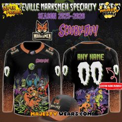 Fayetteville Marksmen x ScooBy-Doo Night 2025 Custom Hockey Jersey