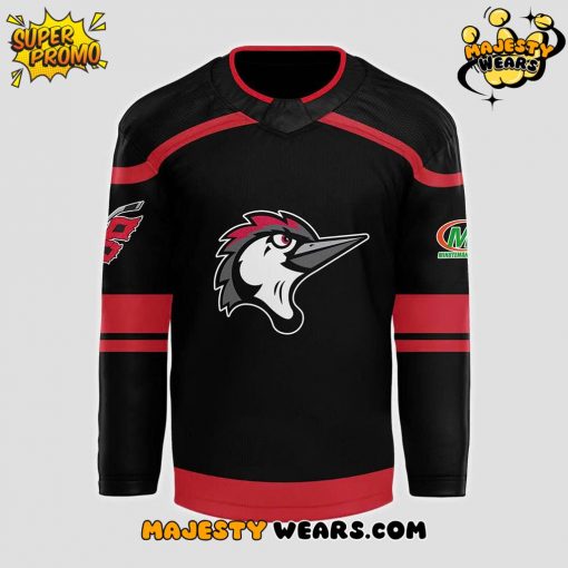Fayetteville Woodpeckers Hockey Night with the Canes Custom Hockey Jersey