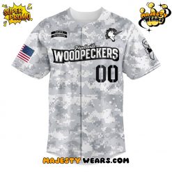Fayetteville Woodpeckers Military Appeciation Night Custom Baseball Jersey