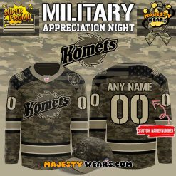 Fort Wayne Komets x Military Night Appreciation Custom Hockey Jersey