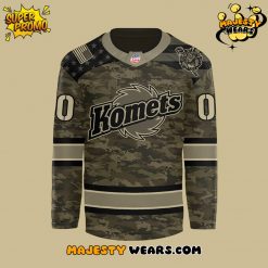 Fort Wayne Komets x Military Night Appreciation Custom Hockey Jersey