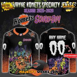 Fort Wayne Komets x ScooBy-Doo Night 2025 Custom Hockey Jersey