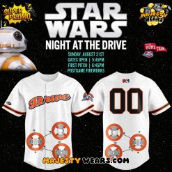 Greenville Drive x Star Wars Night 2025 Custom Baseball Jersey