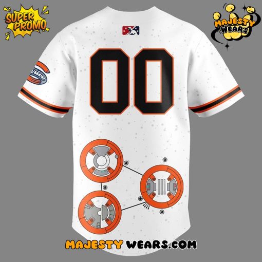 Greenville Drive x Star Wars Night 2025 Custom Baseball Jersey