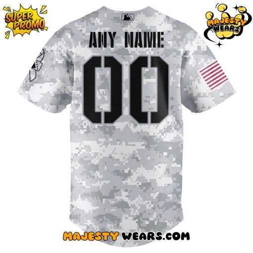 Gwinnett Stripers Military Appeciation Night Custom Baseball Jersey