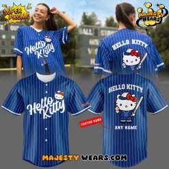 Hello Kitty Blue Baseball Jersey – Special Edition