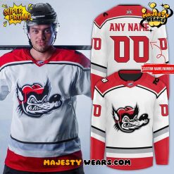 Huntsville Havoc Special New 2025 White Custom Hockey Jersey