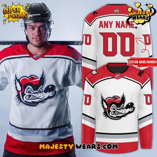 Huntsville Havoc Special New 2025 White Custom Hockey Jersey