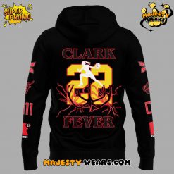 Indiana Fever 22 Clark Stranger Things Personalized Hoodie