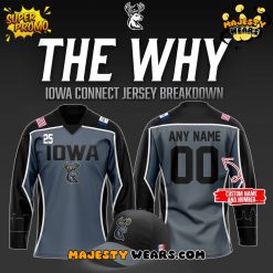Iowa Heartlanders The Why Connect Custom Hockey Jersey