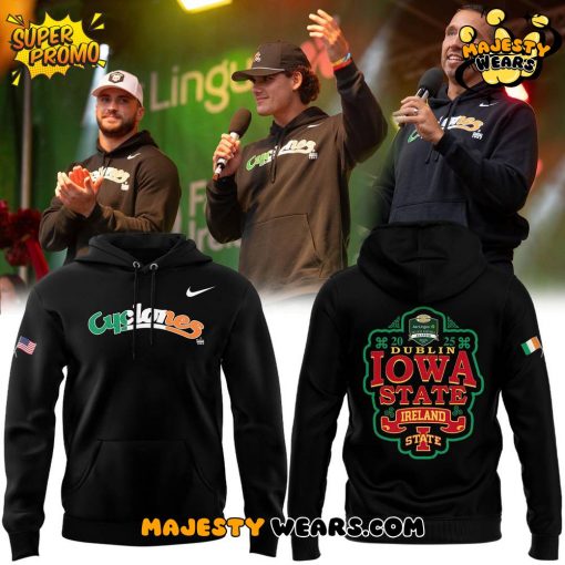 Iowa State Cyclones Ireland Game 2025 Special Hoodie
