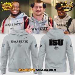 Iowa State Cyclones Special New 2025 ISU Logo Grey Hoodie