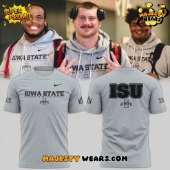 Iowa State Cyclones Special New 2025 ISU Logo Grey Tee