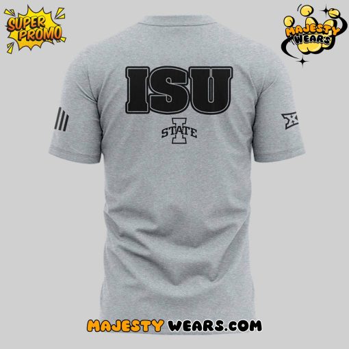 Iowa State Cyclones Special New 2025 ISU Logo Grey Tee