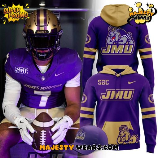 James Madison Dukes 2025 Golden Collection Special Hoodie – Purple