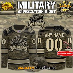 Knoxville Ice Bear x Military Appreciation Custom Hockey Jersey