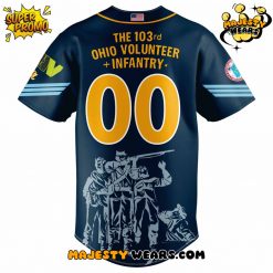 Lake Erie Crushers x Mititary Appreciation Custom Baseball Jersey
