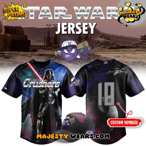 Lake Erie Crushers x Star Wars Night 2025 Custom Baseball Jersey