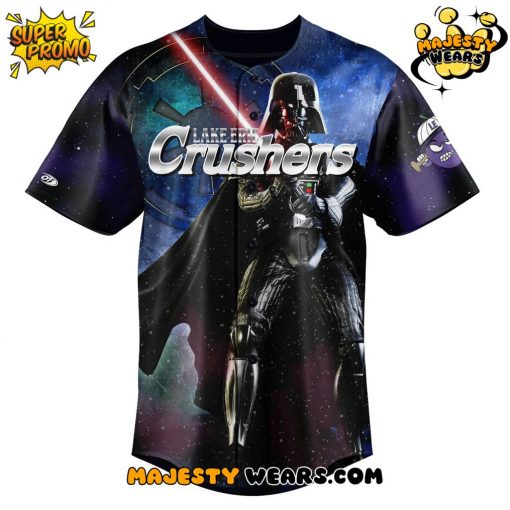 Lake Erie Crushers x Star Wars Night 2025 Custom Baseball Jersey